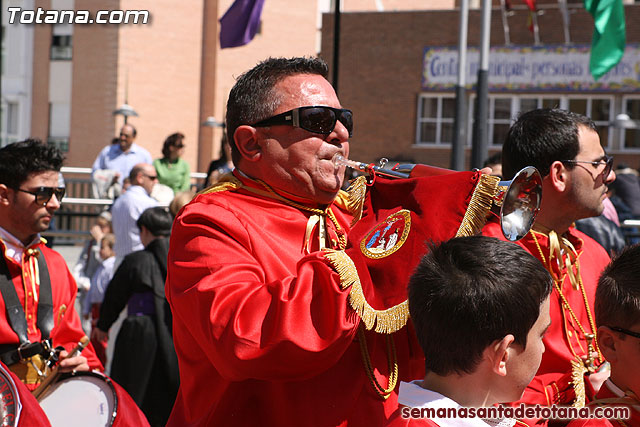 Procesin Viernes Santo maana 2010 - Reportaje I (Salida y recogida I) - 548