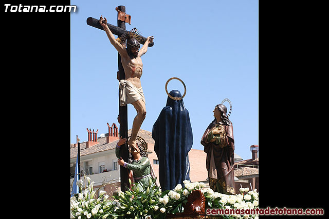 Procesin Viernes Santo maana 2010 - Reportaje I (Salida y recogida I) - 549