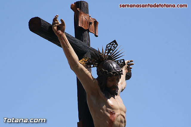 Procesin Viernes Santo maana 2010 - Reportaje I (Salida y recogida I) - 550