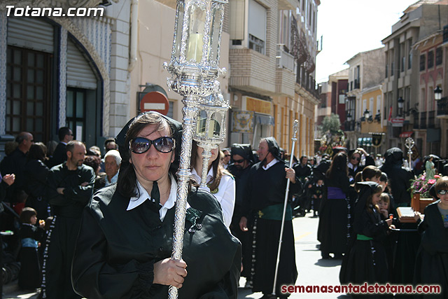 Procesin Viernes Santo maana 2010 - Reportaje II (Recogida) - 8