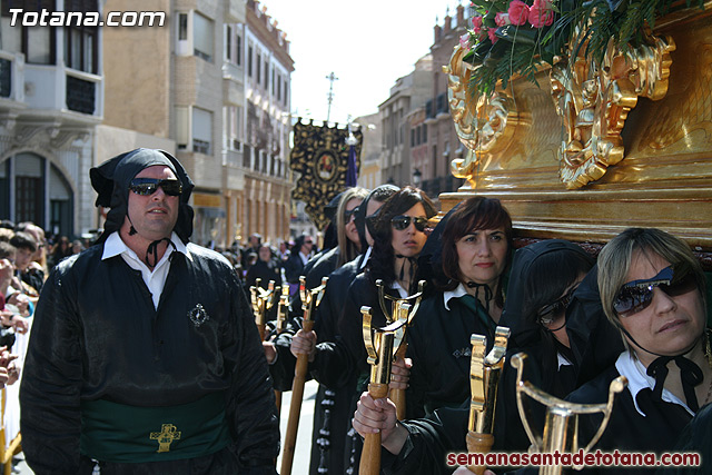 Procesin Viernes Santo maana 2010 - Reportaje II (Recogida) - 60