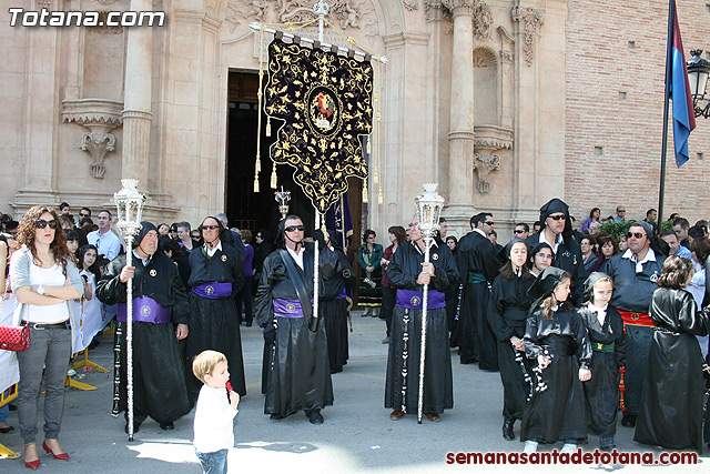 Procesin Viernes Santo maana 2010 - Reportaje II (Recogida) - 80