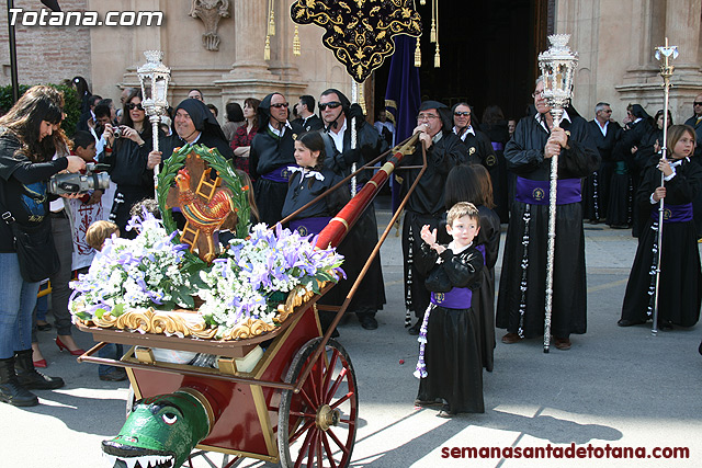 Procesin Viernes Santo maana 2010 - Reportaje II (Recogida) - 87