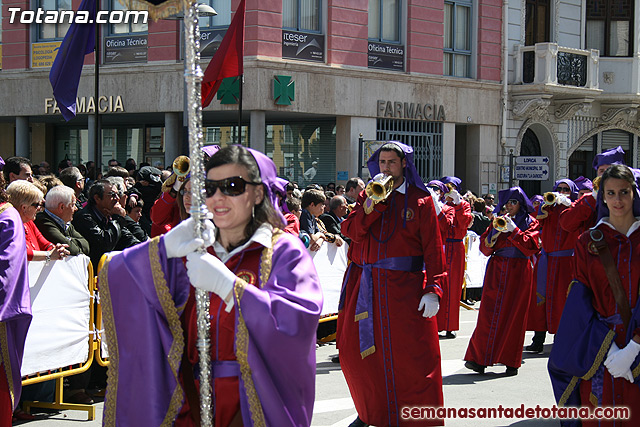 Procesin Viernes Santo maana 2010 - Reportaje II (Recogida) - 98