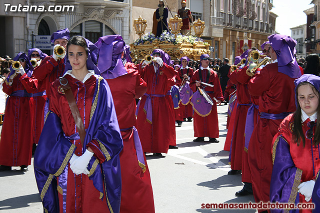 Procesin Viernes Santo maana 2010 - Reportaje II (Recogida) - 100