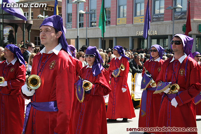 Procesin Viernes Santo maana 2010 - Reportaje II (Recogida) - 105