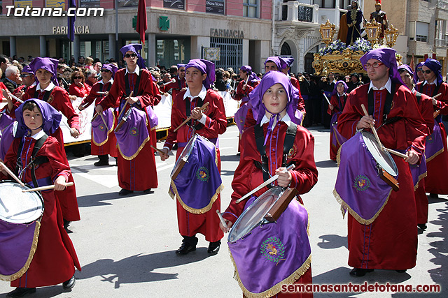 Procesin Viernes Santo maana 2010 - Reportaje II (Recogida) - 107