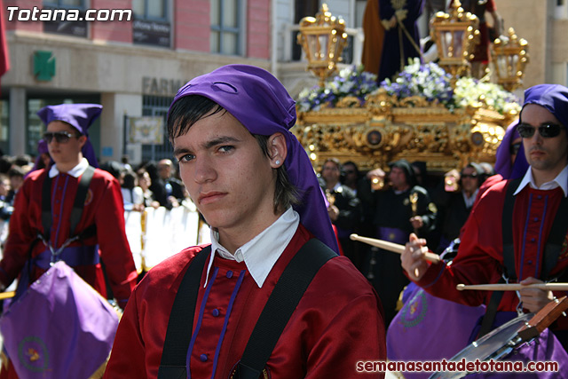 Procesin Viernes Santo maana 2010 - Reportaje II (Recogida) - 110