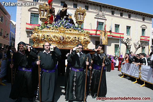 Procesin Viernes Santo maana 2010 - Reportaje II (Recogida) - 127