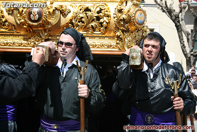 Procesin Viernes Santo maana 2010 - Reportaje II (Recogida) - 128