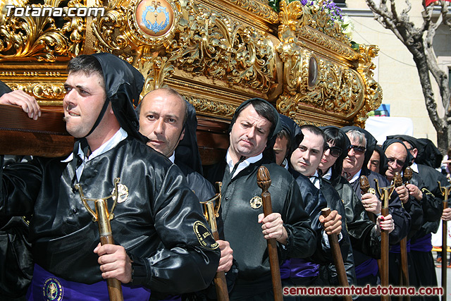 Procesin Viernes Santo maana 2010 - Reportaje II (Recogida) - 129