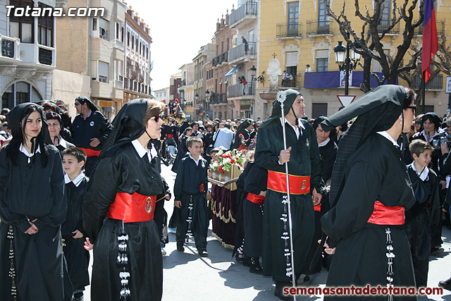 Procesin Viernes Santo maana 2010 - Reportaje II (Recogida) - 136