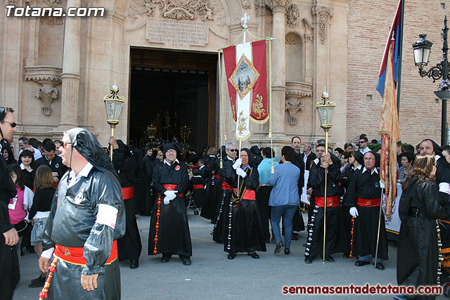 Procesin Viernes Santo maana 2010 - Reportaje II (Recogida) - 143