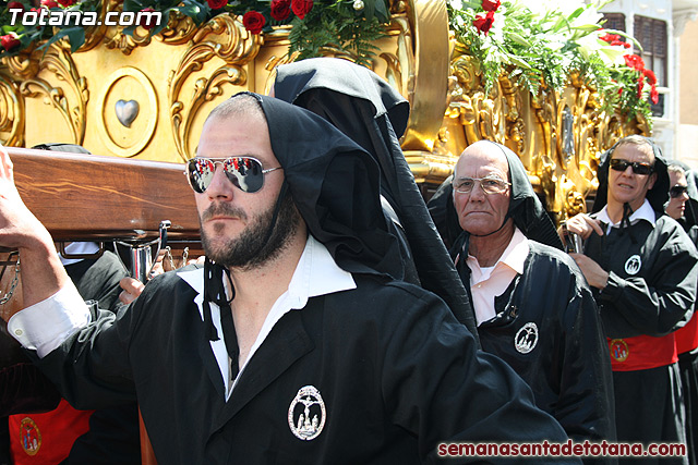 Procesin Viernes Santo maana 2010 - Reportaje II (Recogida) - 172