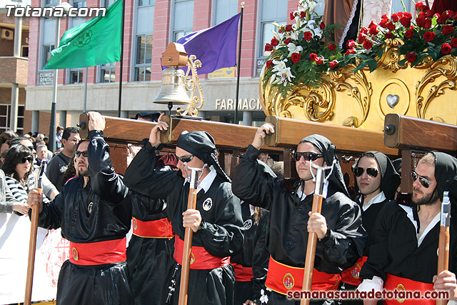 Procesin Viernes Santo maana 2010 - Reportaje II (Recogida) - 178