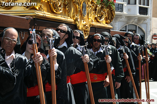 Procesin Viernes Santo maana 2010 - Reportaje II (Recogida) - 180