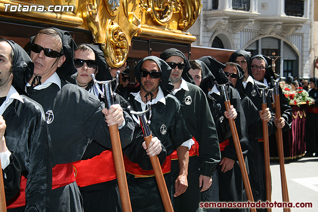 Procesin Viernes Santo maana 2010 - Reportaje II (Recogida) - 181