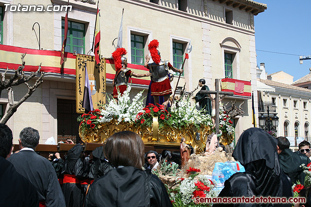 Procesin Viernes Santo maana 2010 - Reportaje II (Recogida) - 191