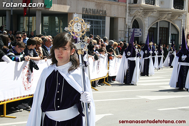 Procesin Viernes Santo maana 2010 - Reportaje II (Recogida) - 209