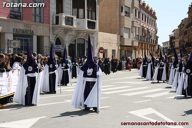 Procesin Viernes Santo maana 2010 - Reportaje II (Recogida) - 210