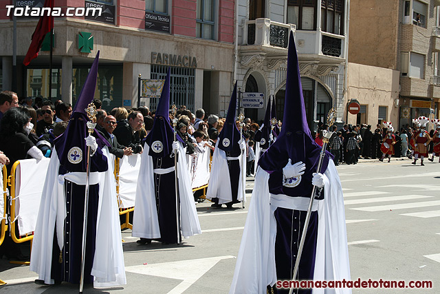 Procesin Viernes Santo maana 2010 - Reportaje II (Recogida) - 211