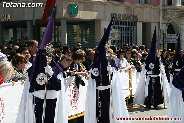 Procesin Viernes Santo maana 2010 - Reportaje II (Recogida) - 212