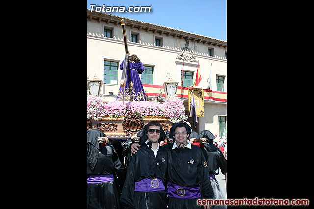 Procesin Viernes Santo maana 2010 - Reportaje II (Recogida) - 255