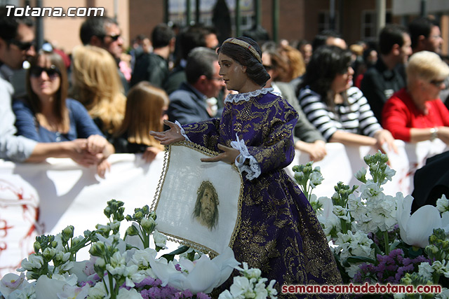 Procesin Viernes Santo maana 2010 - Reportaje II (Recogida) - 277