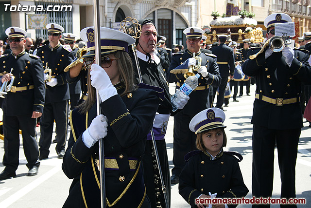 Procesin Viernes Santo maana 2010 - Reportaje II (Recogida) - 289