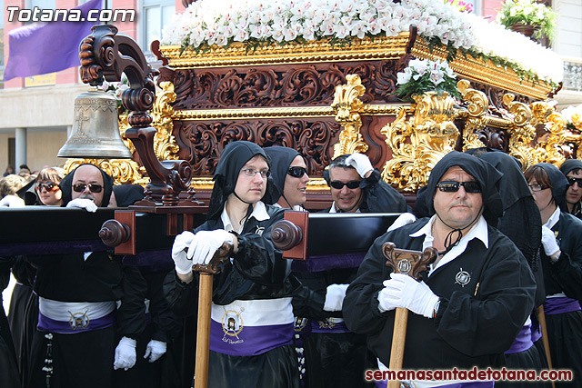 Procesin Viernes Santo maana 2010 - Reportaje II (Recogida) - 307