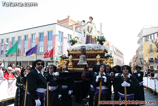 Procesin Viernes Santo maana 2010 - Reportaje II (Recogida) - 308