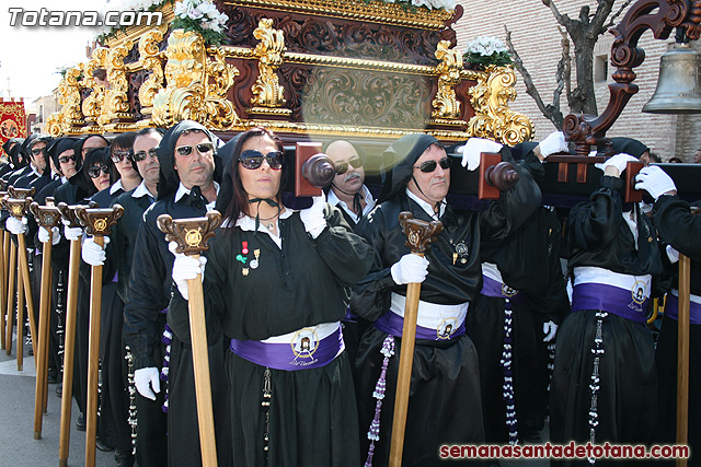 Procesin Viernes Santo maana 2010 - Reportaje II (Recogida) - 315