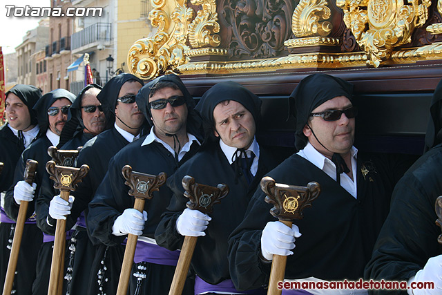 Procesin Viernes Santo maana 2010 - Reportaje II (Recogida) - 318