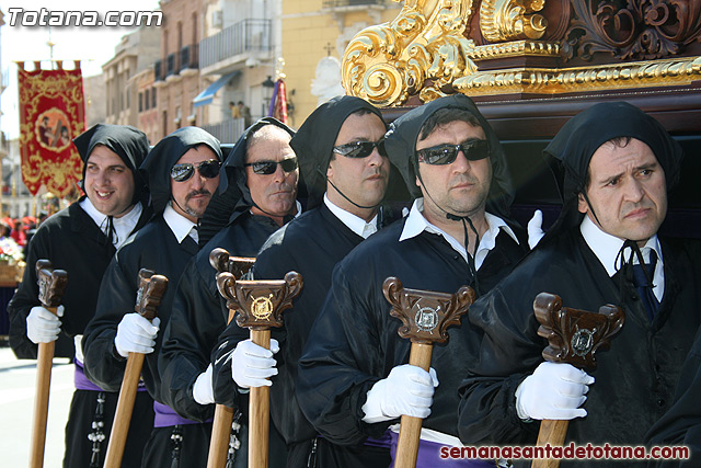 Procesin Viernes Santo maana 2010 - Reportaje II (Recogida) - 319