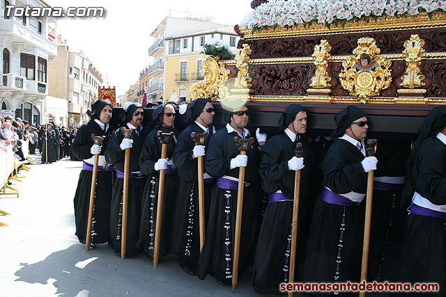 Procesin Viernes Santo maana 2010 - Reportaje II (Recogida) - 322