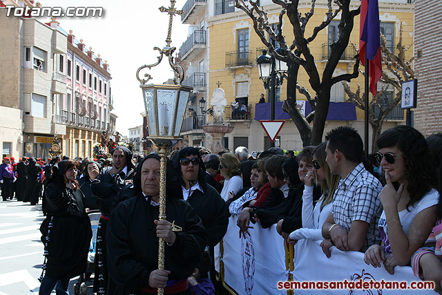 Procesin Viernes Santo maana 2010 - Reportaje II (Recogida) - 328