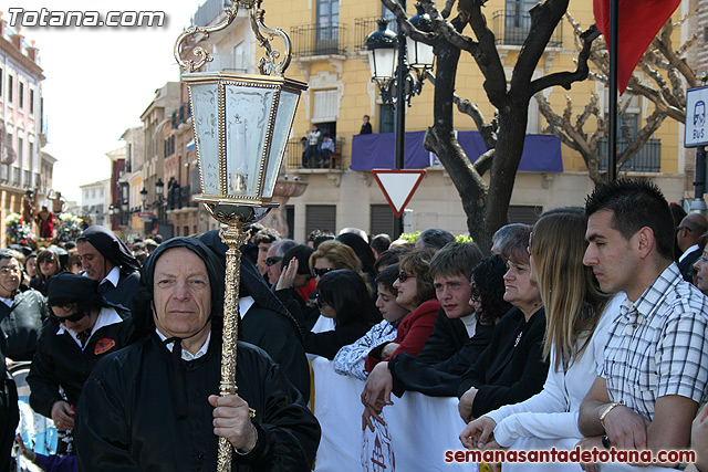 Procesin Viernes Santo maana 2010 - Reportaje II (Recogida) - 329