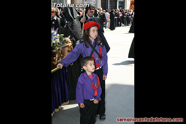 Procesin Viernes Santo maana 2010 - Reportaje II (Recogida) - 332