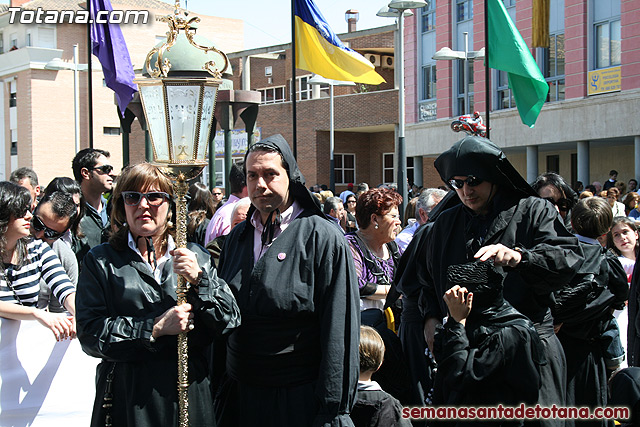 Procesin Viernes Santo maana 2010 - Reportaje II (Recogida) - 333