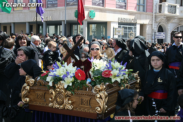 Procesin Viernes Santo maana 2010 - Reportaje II (Recogida) - 334