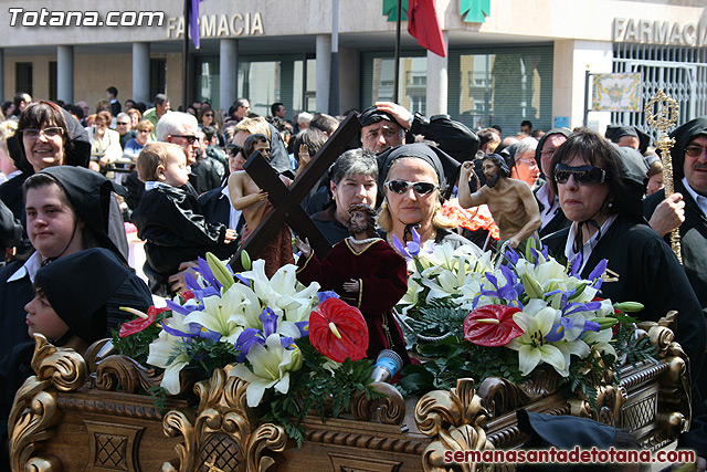 Procesin Viernes Santo maana 2010 - Reportaje II (Recogida) - 335