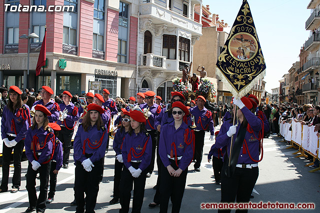 Procesin Viernes Santo maana 2010 - Reportaje II (Recogida) - 345