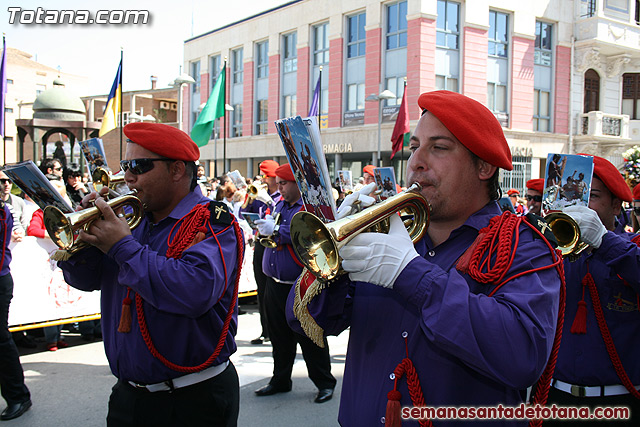 Procesin Viernes Santo maana 2010 - Reportaje II (Recogida) - 347