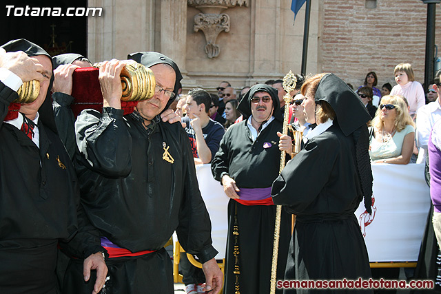 Procesin Viernes Santo maana 2010 - Reportaje II (Recogida) - 366