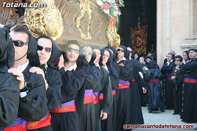 Procesin Viernes Santo maana 2010 - Reportaje II (Recogida) - 372