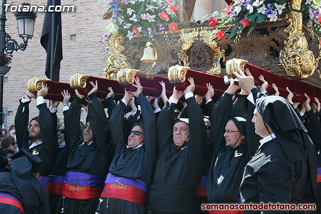 Procesin Viernes Santo maana 2010 - Reportaje II (Recogida) - 378