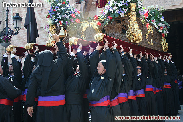 Procesin Viernes Santo maana 2010 - Reportaje II (Recogida) - 379