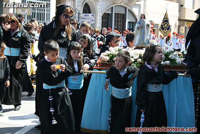 Procesin Viernes Santo maana 2010 - Reportaje II (Recogida) - 386