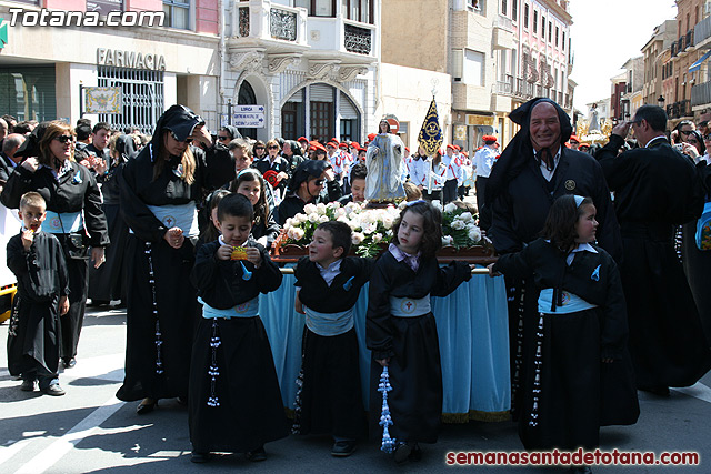 Procesin Viernes Santo maana 2010 - Reportaje II (Recogida) - 387