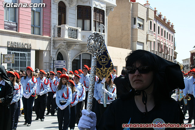 Procesin Viernes Santo maana 2010 - Reportaje II (Recogida) - 389